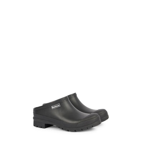 Barbour Quinn Womens' Wellington Clogs, Black, 8 - Picture 1 of 1